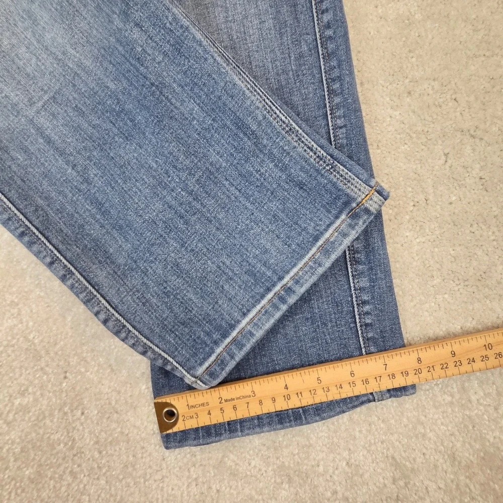DU/ER Mens Performance Denim Plus Straight Fit Jeans Medium Wash Blue 34x30